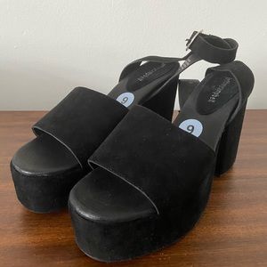 Jeffrey Campbell Marla Platform Heel - Black New